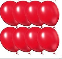 12'' latex Pearl Red Balloon-L12-18-19-2