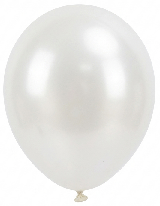 P21-18”-White-18"10g Metallic Balloon 50pcs/bag(3) مطلوب
