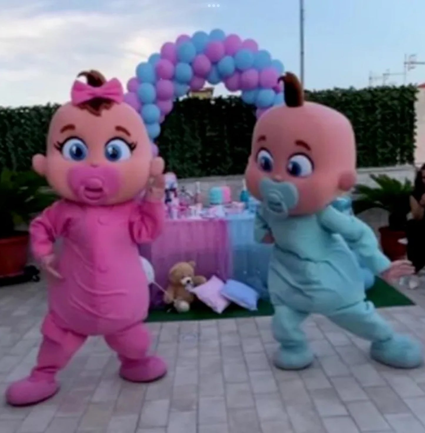 Gender Reveal Girl and Boy Costume Rahme Events