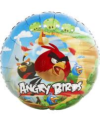 18'' unary bird foil balloon