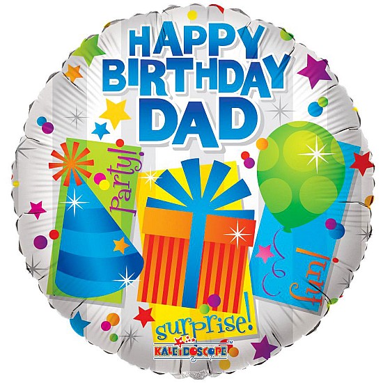 Happy birthday dad 18”Balloon  -34