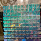 N256-57310 Blue Acrylic Square Wind Board (100)