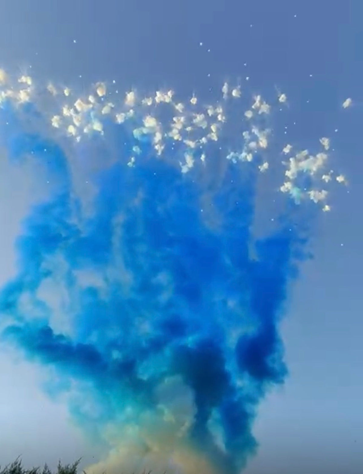 Peacock Blue Smoke
