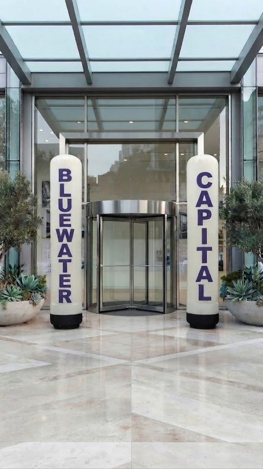 Inflatable Entrance Moving Column-Print Custamiz