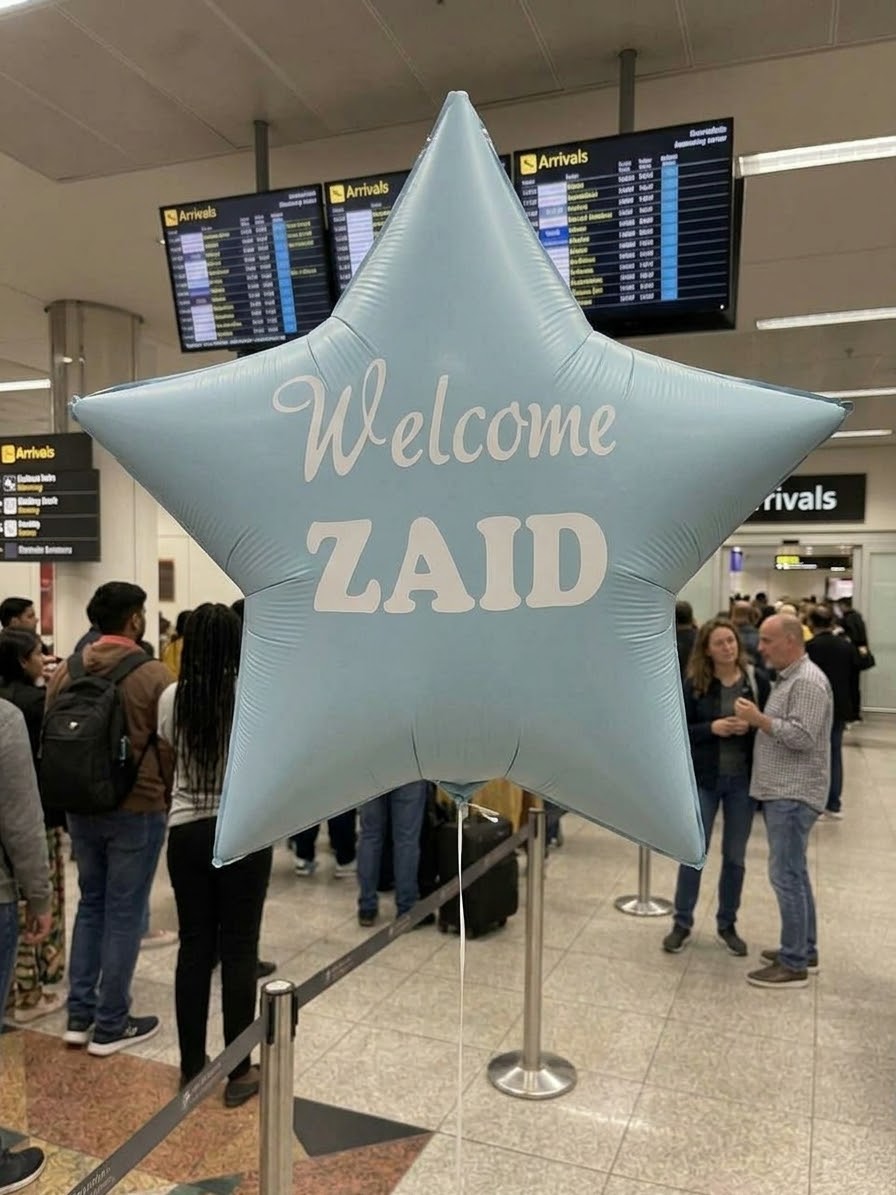 36 inch  star Helium Balloon Customized Print