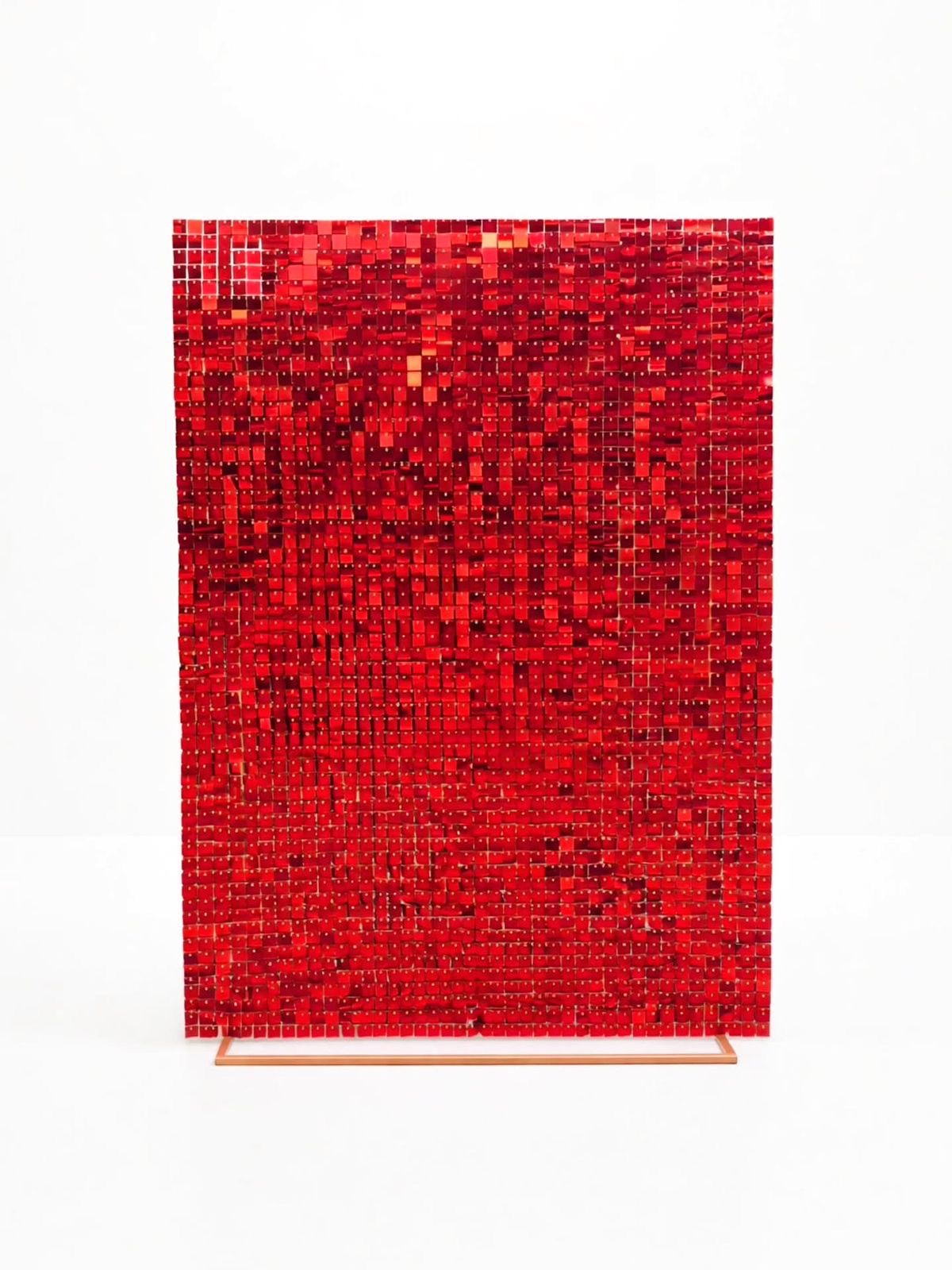 N256-102 Red Acrylic Square Wind Board (100)
