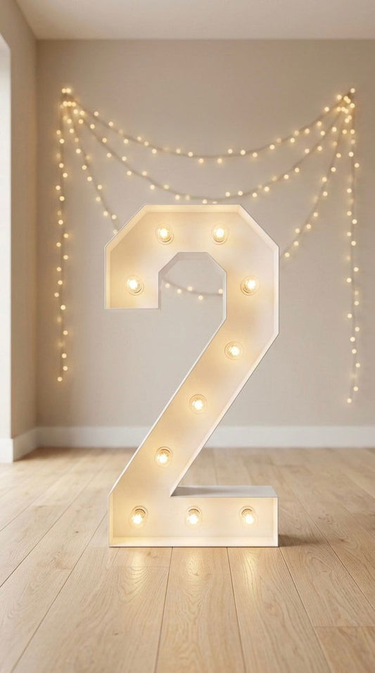 N255-1 Number 2 Light Up - (2)