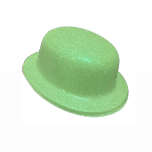 Lime Glitter Round Hat AH1825LG