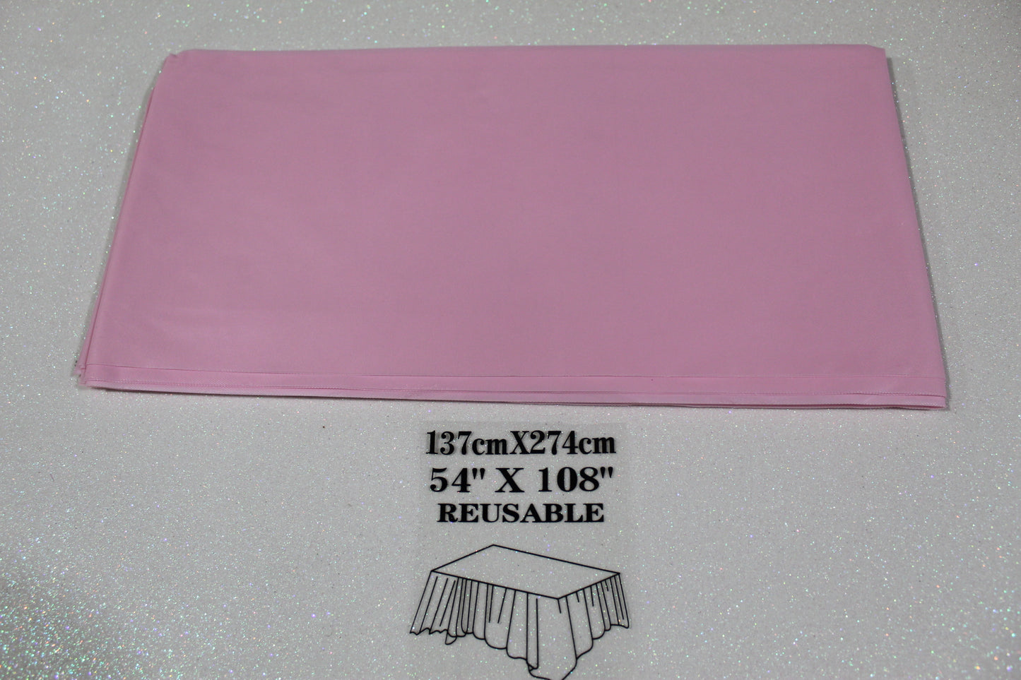 Pink Table Cover