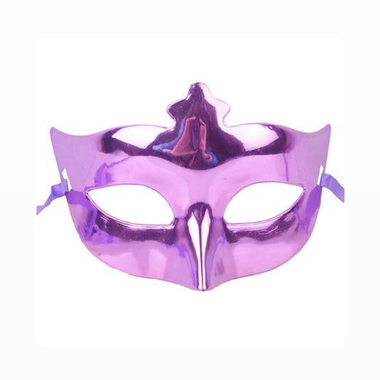 Purple Top Half Face Phantom Mask AH784-1-PU