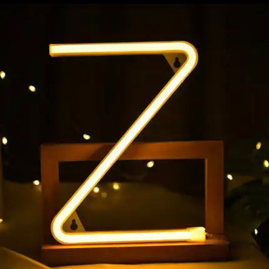Rental Neon Letter Z