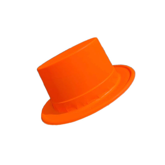 Orange PVC Hat AH1833-O