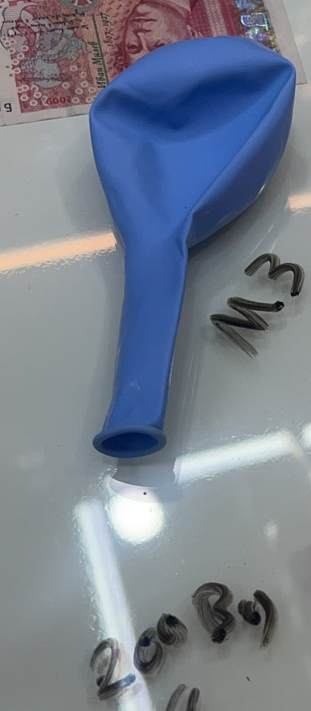 N409 -M3 - 12'' Latex M3 Blue (158)