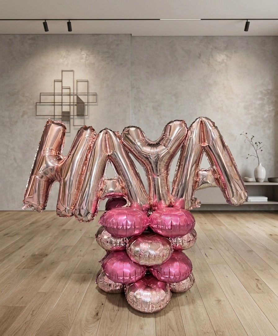 Name Rose gold Petal HAYA