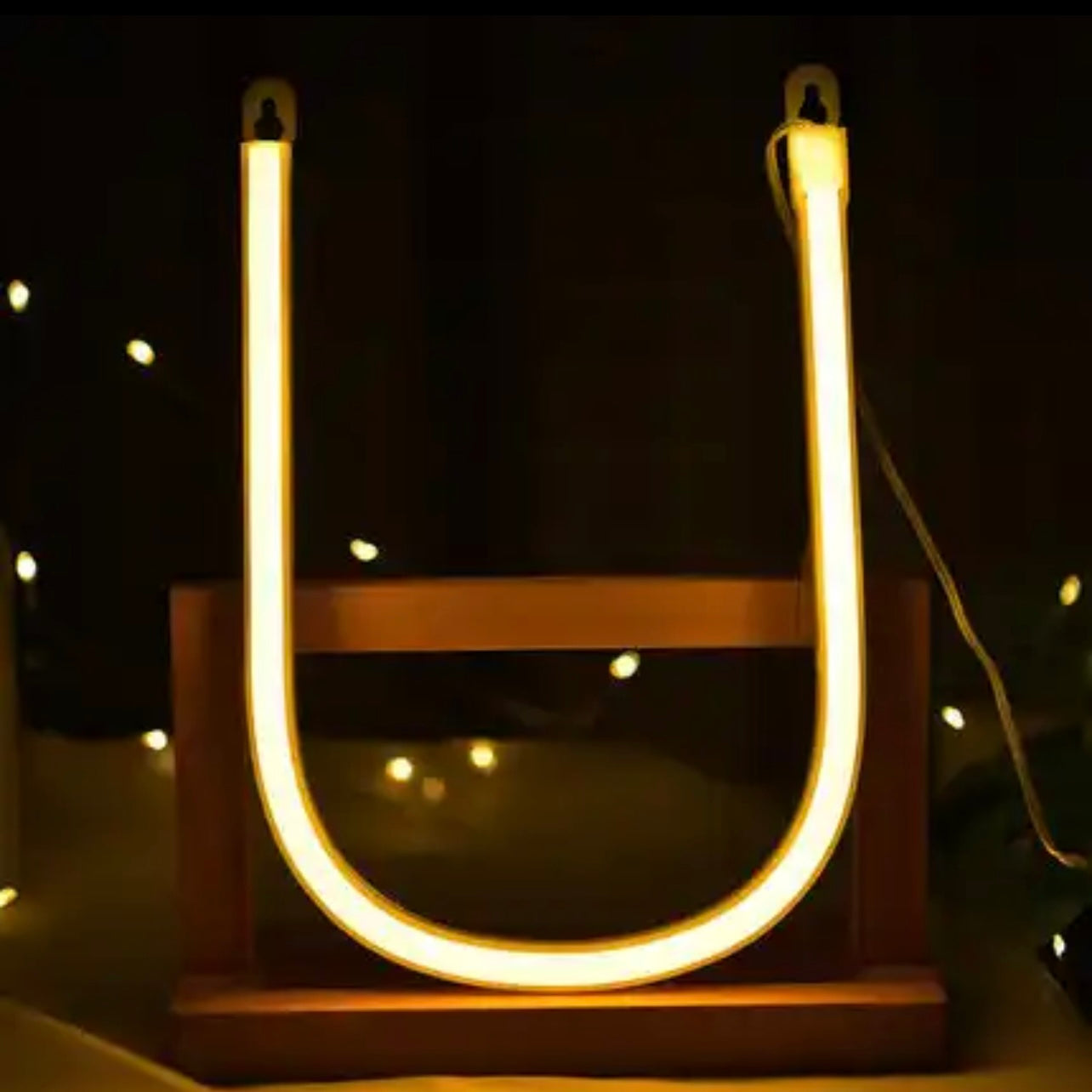 Rental Neon Letter U