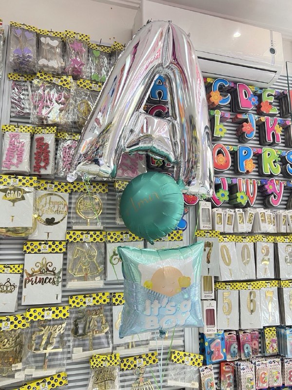 New Baby Boy Helium Decoration 87