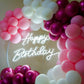 Birthday arrangement circle-S1