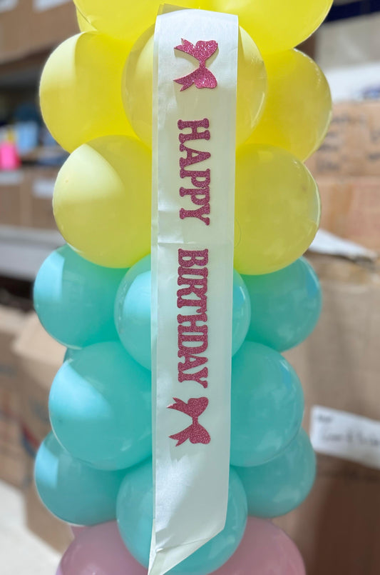 HappyBirthday sash - 109-1