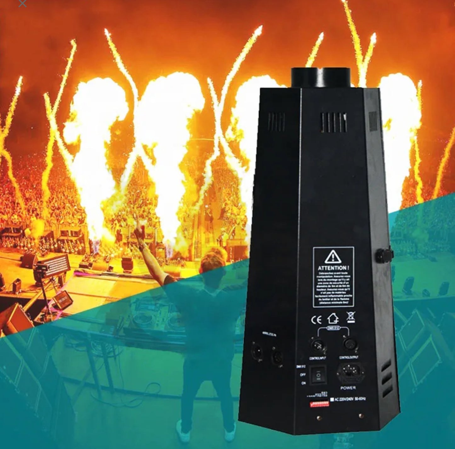 Fier machine stage Flam