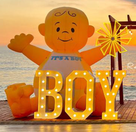 Inflatable Baby Boy 3 Meters-For Rent