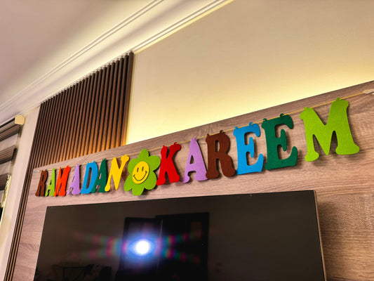 Ramadan Kareem color Banner-R225