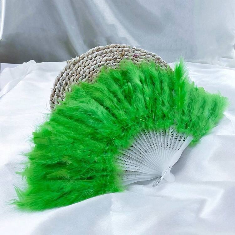 Hand Fan Green-103