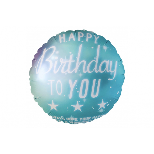 Birthday Foil Balloon Blue-P1-10