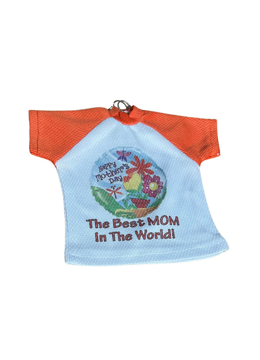 Small T.shirt Happy Mothers Day Orange -H1