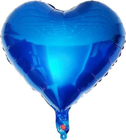 Heart Shape Balloon- Dark Blue 18"- 17