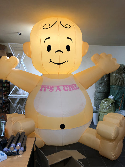 Inflatable Baby Girl 2 Meters-For Rent