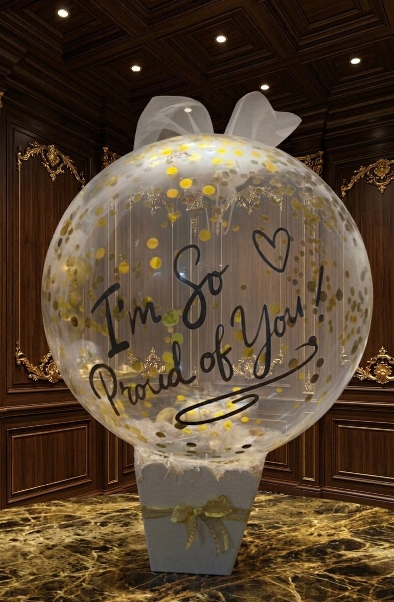 Graduation Box Balloon surprise
