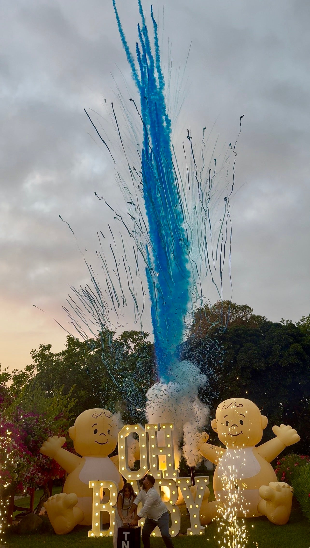 Cannon Confetti and Spiral