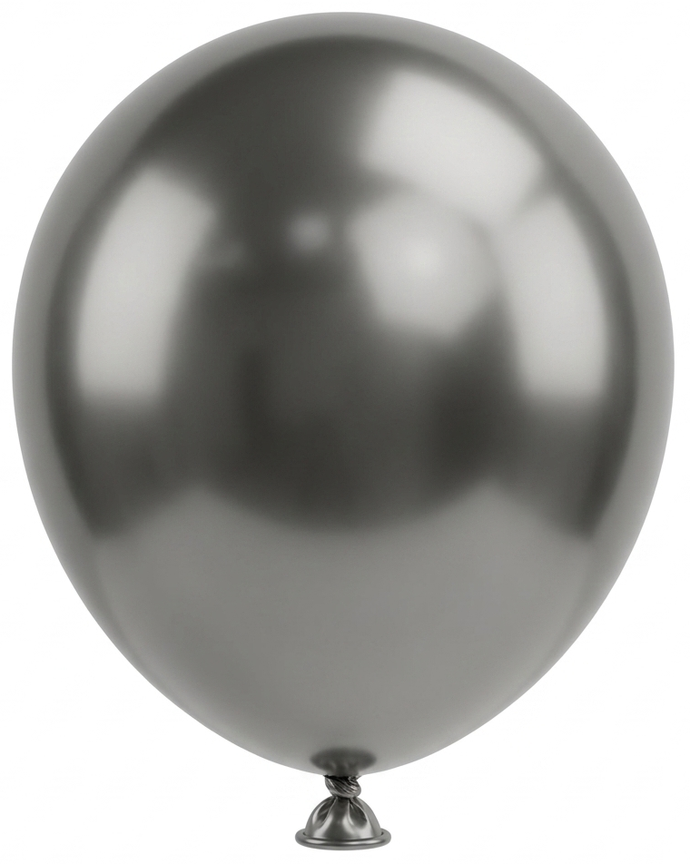 C22-12” - Black -2.8G Chrome Balloons (10) مطلوب
