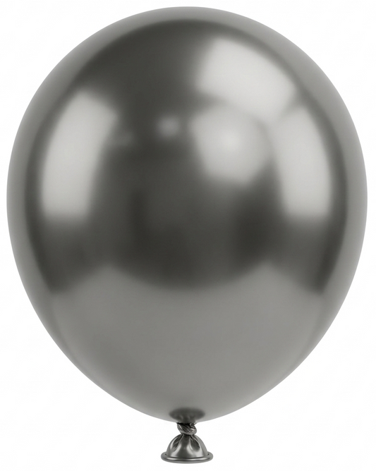 C22-12” - Black -2.8G Chrome Balloons (10) مطلوب