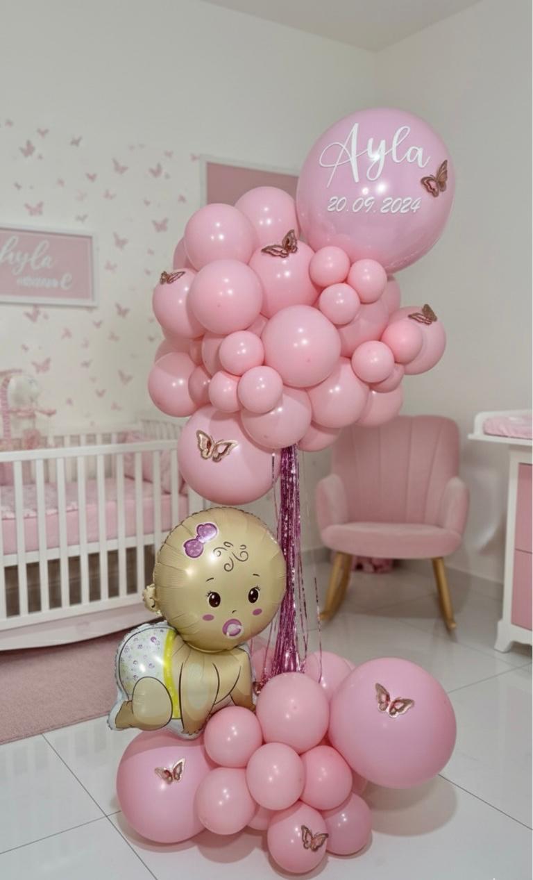 Baby Girl Arrangement 12/G23
