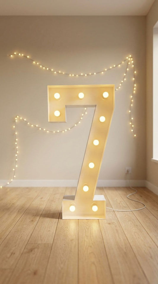 N255-1 Number 7 Light Up -(1)