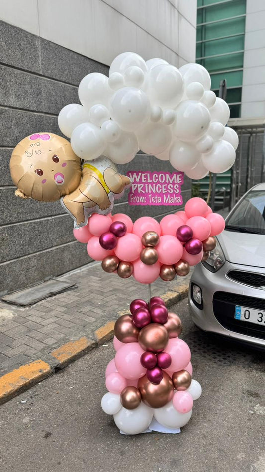 New Baby Girl Arrangement 36