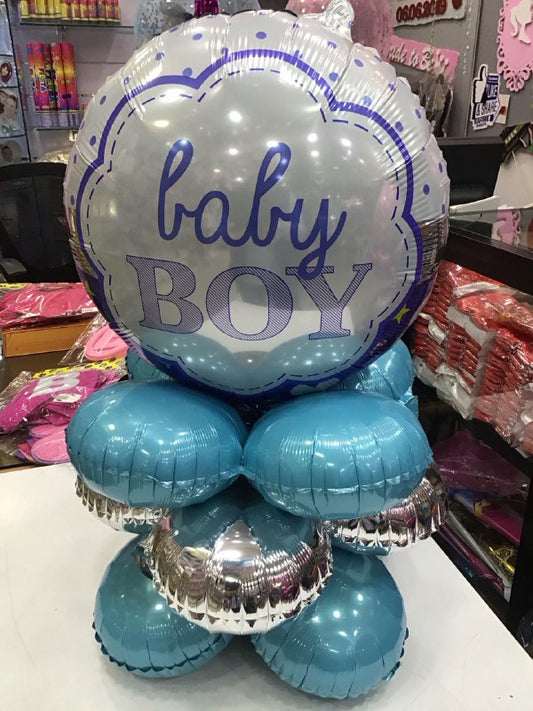 Baby Boy Foil Arrangement 09