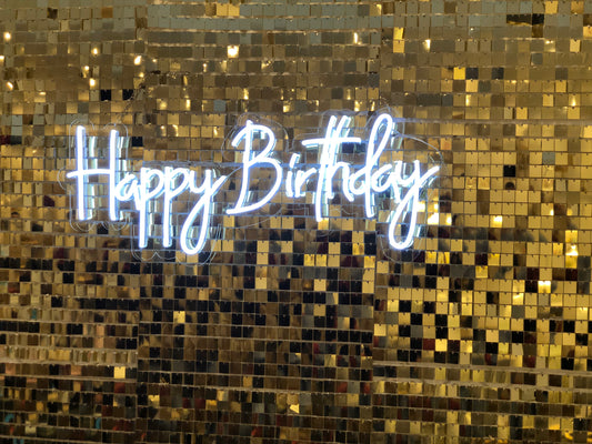 Rental Happy Birthday Neon sign