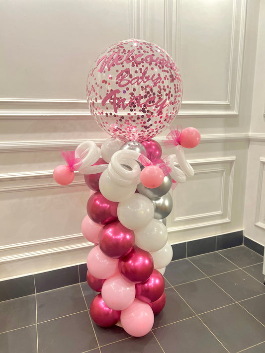 Baby Girl Garland Balloon NB04G