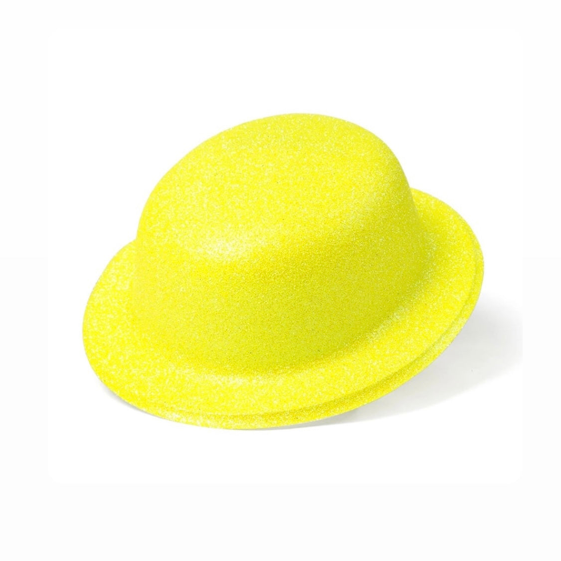 Yellow Glitter Round Hat AH1825Y