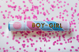 Girl Gender Reveal confetti