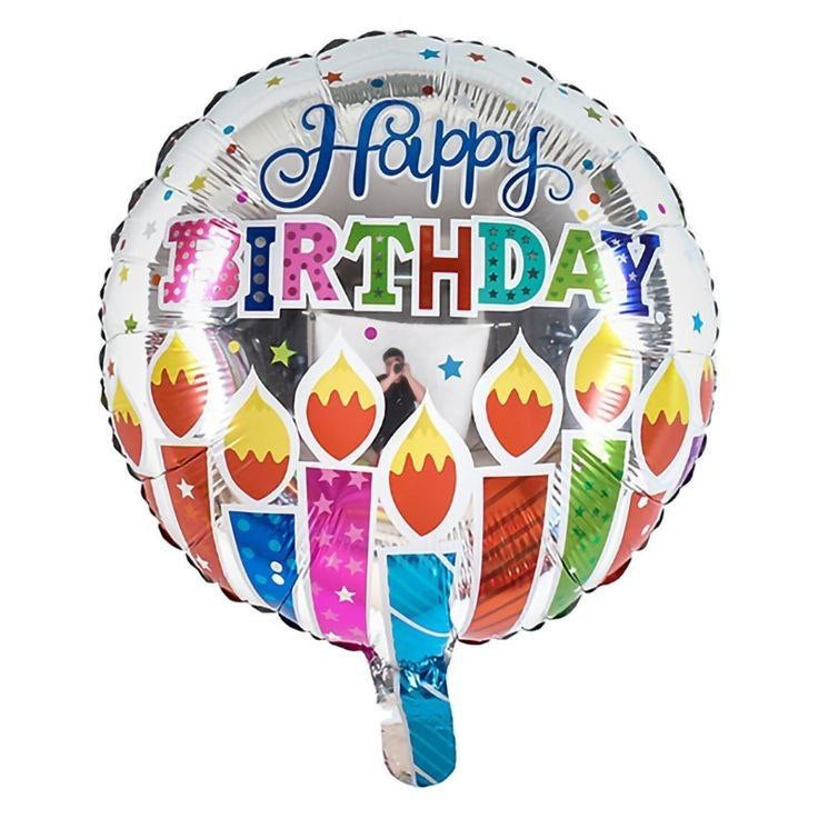 Birthday Balloons-18" Birthday Candle-P2-11