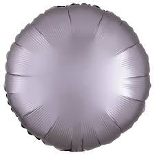 Silver  Round Balloon 18"-23