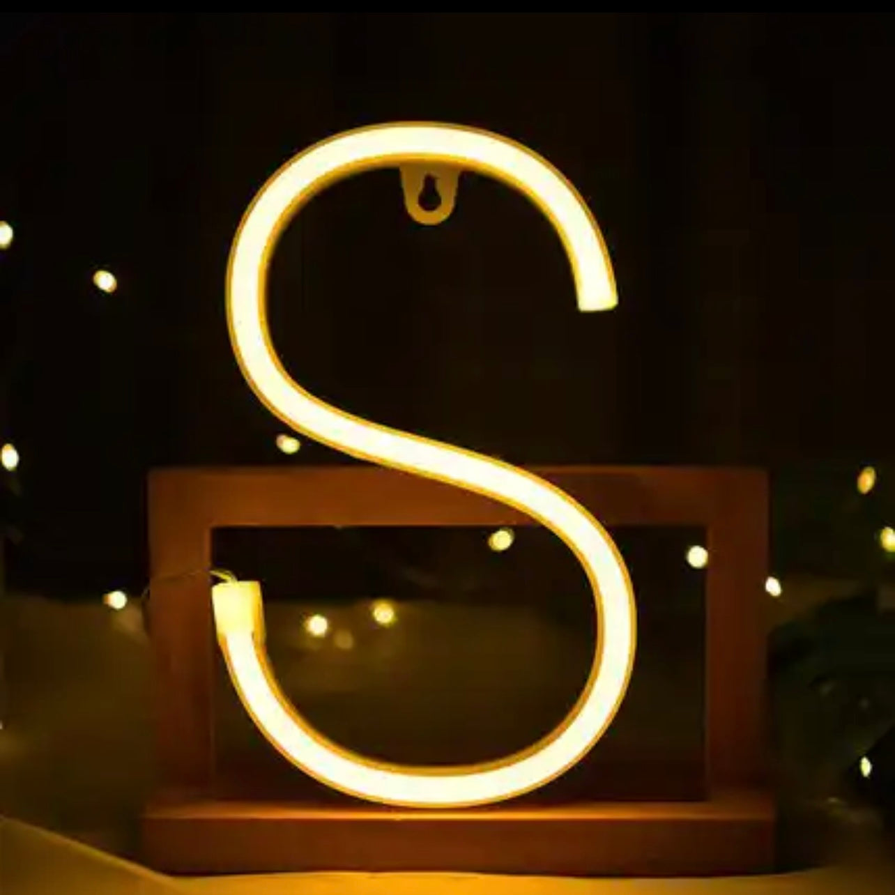 Rental Neon Letter S