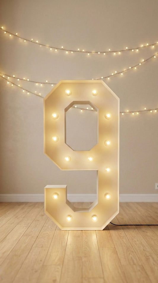 N255 -1 Number 9 Light Up -(1)