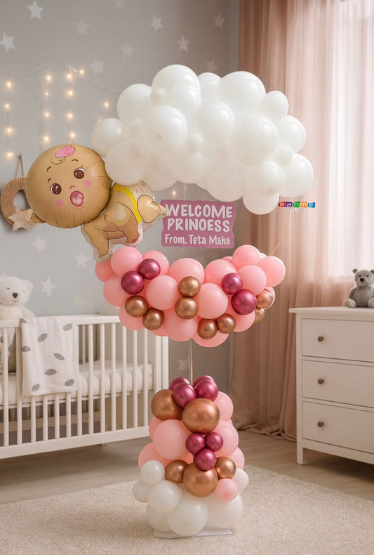Baby Girl Arrangement 12/G11