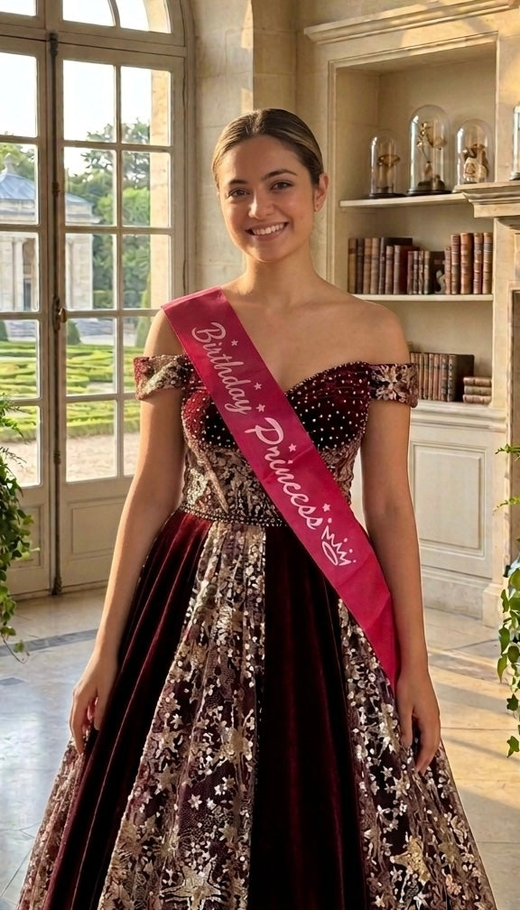 HappyBirthday sash - 109-1