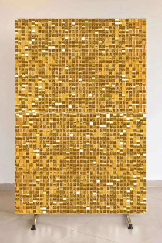 N256-141 Gold Acrylic Square Wind Board (100)