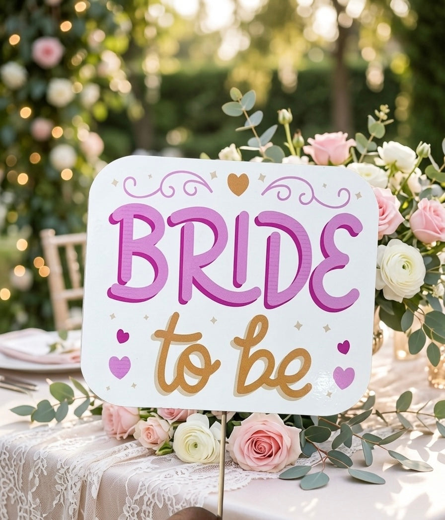 PROPS Bride To Be 8/3
